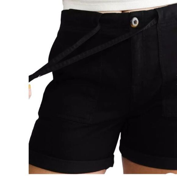 Buckle BKE Parker Stretch Cuffed Short Size 38 Black - Picture 3 of 12